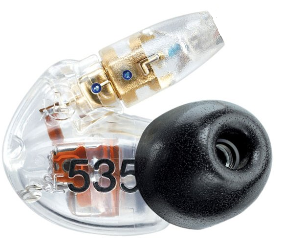 Shure SE535 Replacement Earphone - Left, Clear | Shure Spares