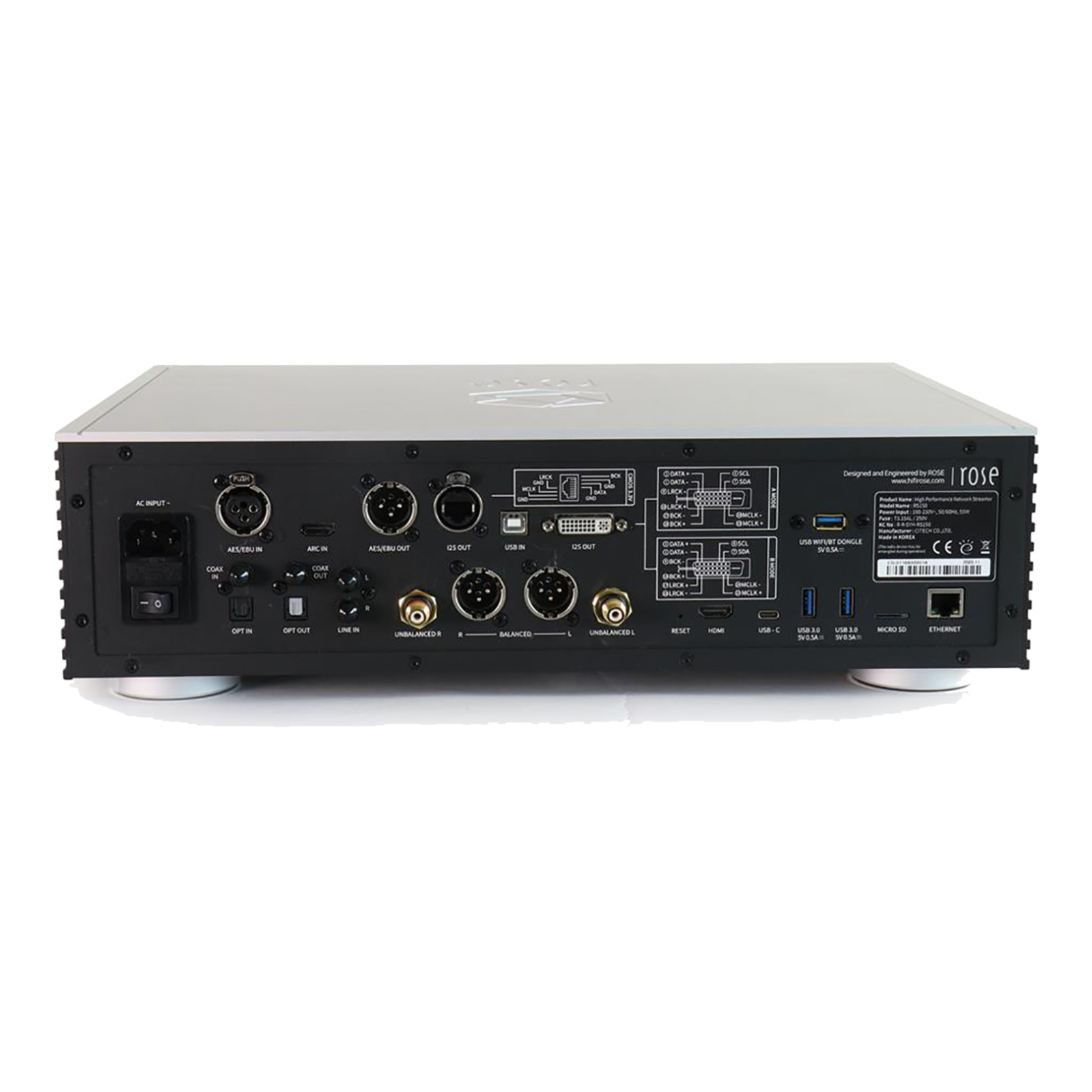 RS150 HighPerformance Network Player / DAC / Preamp, by HIFi Rose
