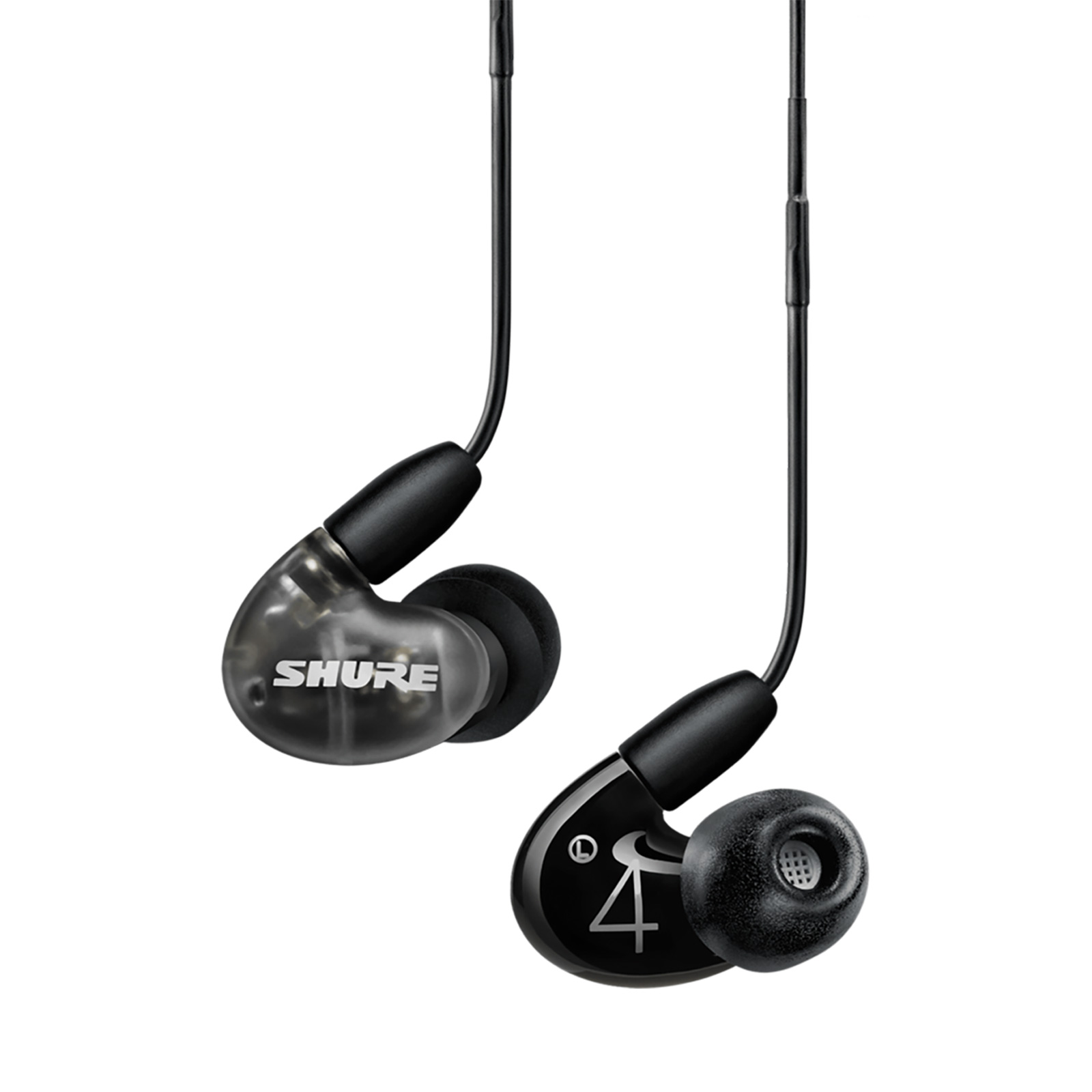 AONIC 4 Dual Driver Hybrid Sound Isolating Earphones by Shure