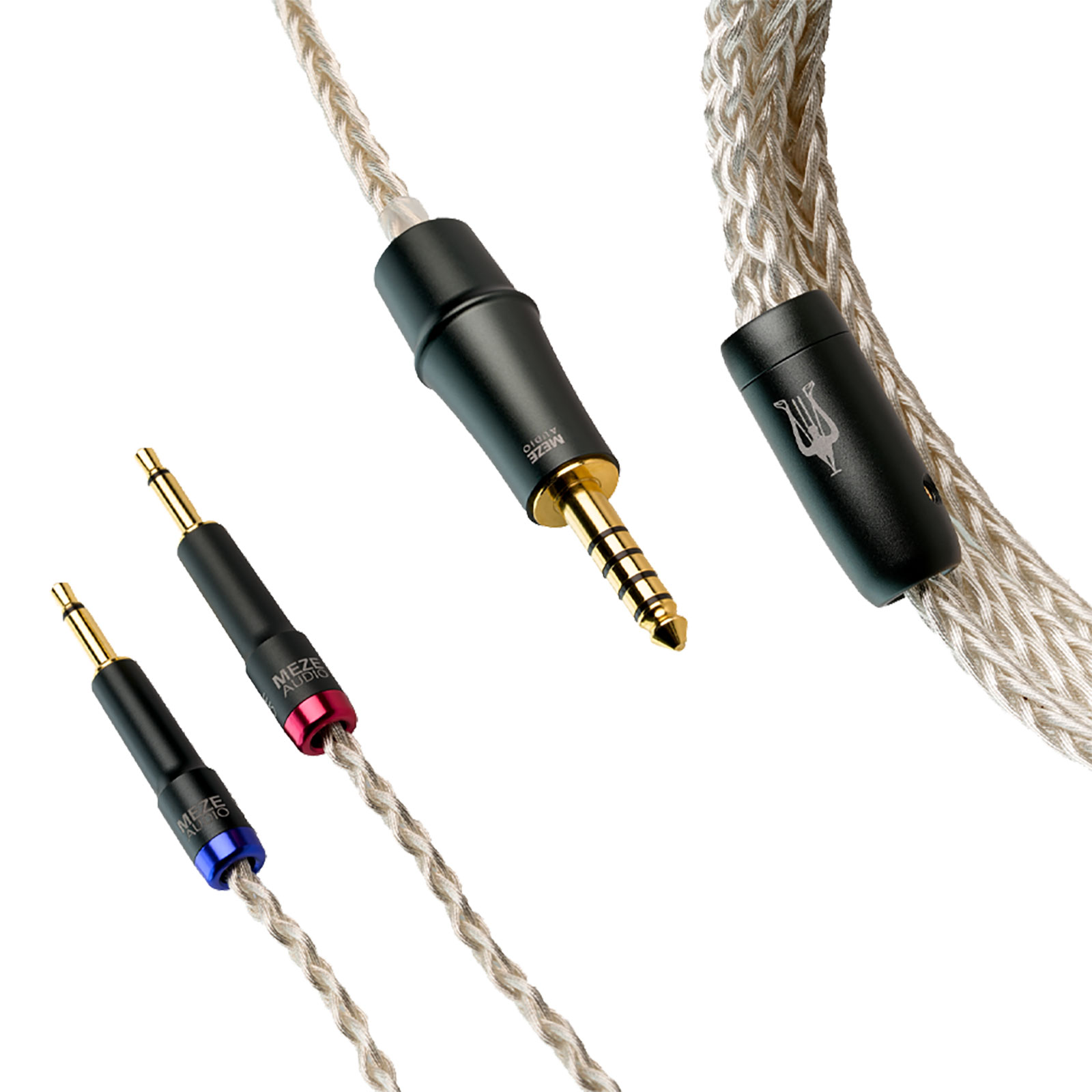 Premium PCUHD Silver Upgrade Cables for LIRIC / 109 Pro Headphones, by Meze  Audio | Audio Sanctuary