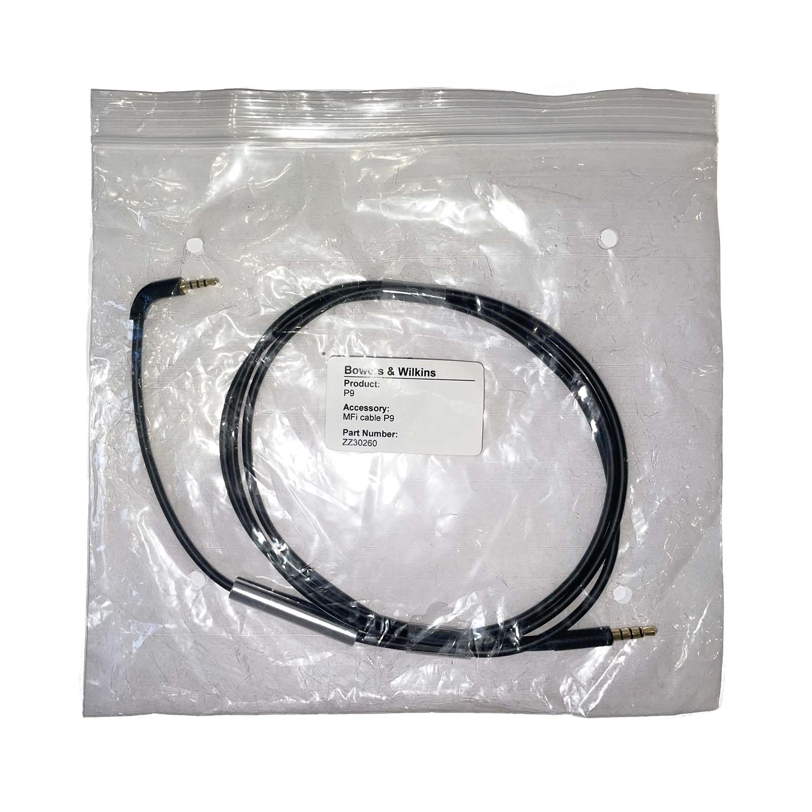 Official Replacement MFI Cable for P9 Signature Headphones, by