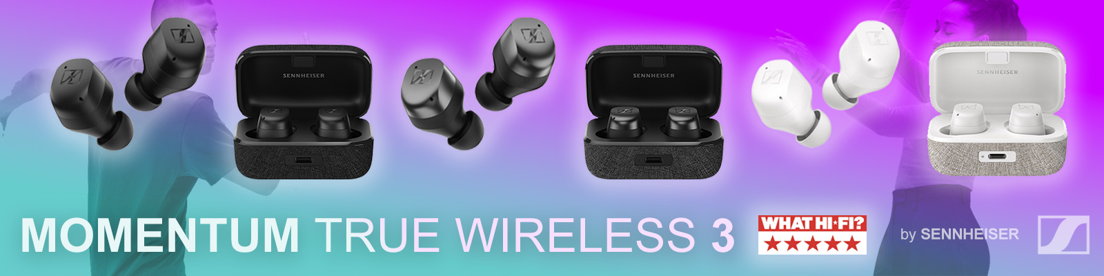 NEW Momentum True Wireless 3 In-Ear Headphones, by Sennheiser | Audio Sanctuary, London
