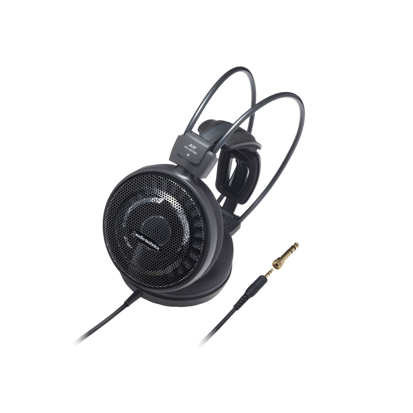 Audio Technica ATH AD700X Open Back HiFi Headphones Custom Cable