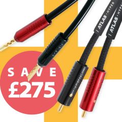 Hyper Bundle Offer (Hyper RCA R1 + Hyper Achromatic Speaker Z/S 1.5) | Atlas Cables