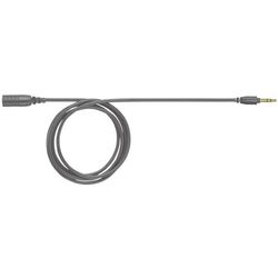 EAC3GR Headphone Extension Cable (Grey, Male to Female) | Shure