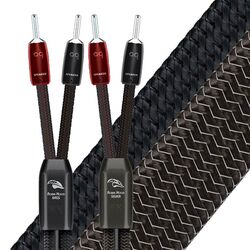 AudioQuest Robin Hood SILVER ZERO Silver + BASS Bi-Wire / Bi-Amp Speaker Cable | Audio Sanctuary