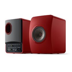LS50 Wireless II Hi-Fi Loudspeakers (Special Edition Crimson Red) | KEF Audio
