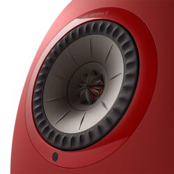 LS50 Wireless II Hi-Fi Loudspeakers (Special Edition Crimson Red) | KEF Audio