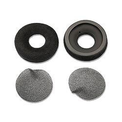 Replacement Black Velour Ear Pads (Pair) for HD25 Headphones | Sennheiser