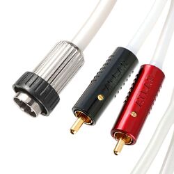 Equator DIN to Achromatic RCA 1:2 Interconnects | Atlas Cables