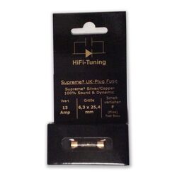 Supreme3 Silver/Copper UK Mains Fuse, 13A | HiFi Tuning