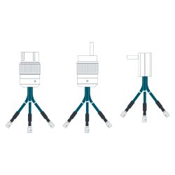 Grun Mains Adapters (for use with Atlas Grun Coherent Earthing System) | Atlas Cables