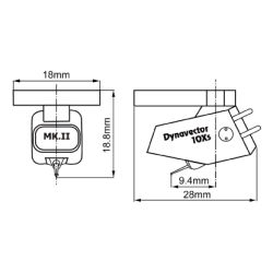 DV 10X5 MKII Moving Coil Phono Cartridge (High Output) | Dynavector