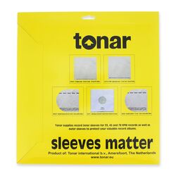 Nostatic LP Record Sleeves (12-inch / 30cm) | Tonar International