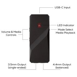 Relay DAC / AMP Premium Portable Hi-Fi Solution | Campfire Audio