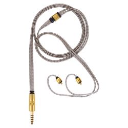 Time Stream: Silver IEM Headphone Cables - 4.4mm | Campfire Audio
