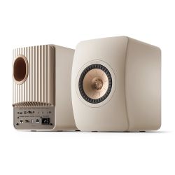 LS50 Wireless II Hi-Fi Loudspeakers (Sand Shell) | KEF Audio