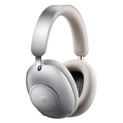 Leo Over-Ear, Closed-Back Wireless Noise-Cancelling Bluetooth Headphones (Moonlight Beige) | Loewe