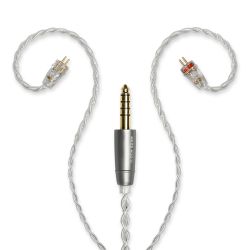 ALBA Silver-Plated Balanced 2-Pin to 4.4mm Upgrade Cable | Meze Alba