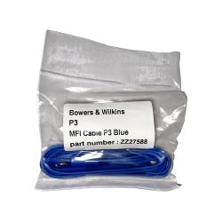Official P3 Series Replacement Headphone Cable (MFI / Blue) | Bowers & Wilkins
