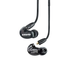 SE215 Professional Sound Isolating Earphones (Black) | Shure