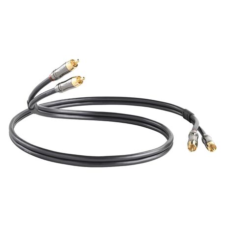 Performance Audio Graphite Stereo RCA Analogue Interconnect | QED Cables