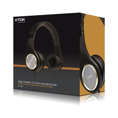 ST-700 Life On Record Foldable Hi-Fi Headphones | TDK
