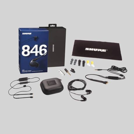 Shure | SE846 Sound Isolating Earphones (Box Contents)