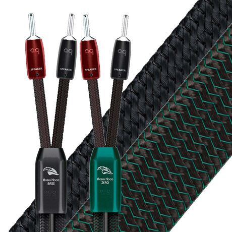 Robin Hood ZERO + BASS Bi-Wire Speaker Cable | AudioQuest