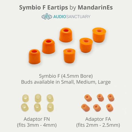 Symbio F Eartips | MandarinEs