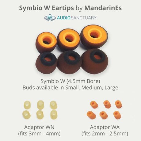 Symbio W Eartips | MandarinEs