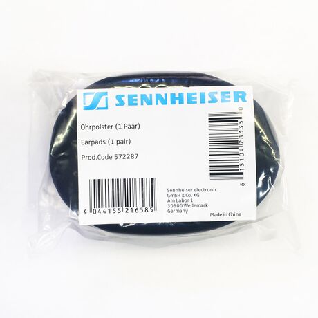 Replacement Black Earpads 572287 | Sennheiser