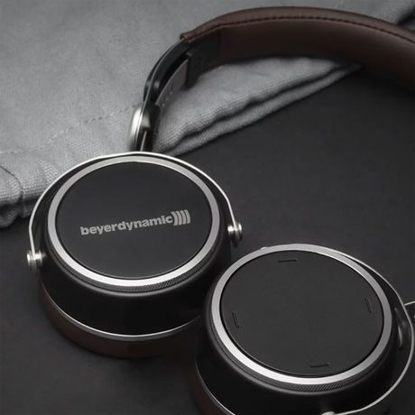 Aventho Wireless (Black / Brown) Mobile Tesla High-End Dynamic Headphones | Beyerdynamic