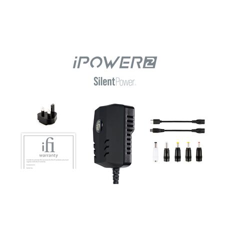 iPower2 Ultra-Quiet DC Power Supply, with International Adaptors | iFi Audio