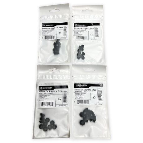 Official Replacement True Wireless Silicone Ear Adaptors | Sennheiser