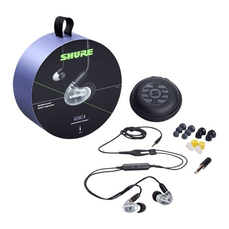 AONIC 4 Dual-Driver Hybrid Sound Isolating Earphones | Shure