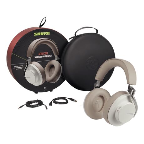 AONIC 50 Wireless Noise Cancelling Over-Ear Headphones | Shure