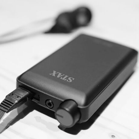 SRM-002 In-Ear Electrostatic Earspeaker System | STAX Audio