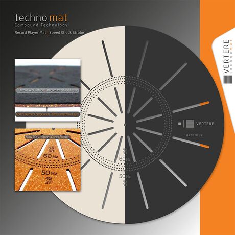 Techno Mat Record Player Mat | Vertere Acoustics