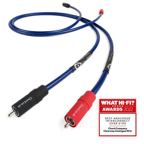 ClearwayX ARAY Analogue RCA Interconnect Cable | The Chord Company