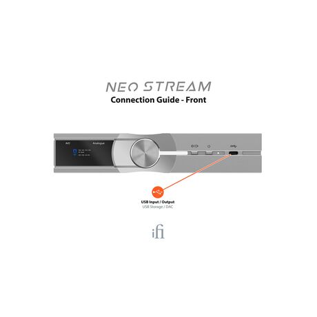 NEO Stream Network Audio Streamer + Hub | iFi Audio