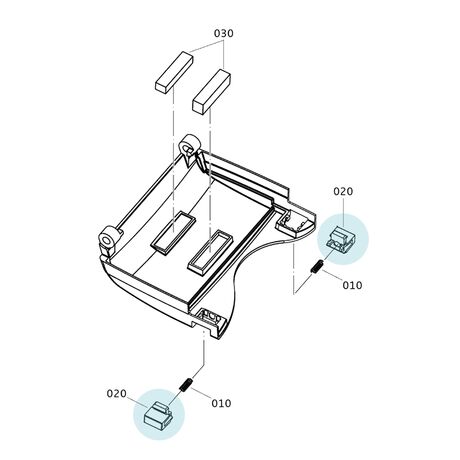 572215 Battery Cover Latch | Sennheiser