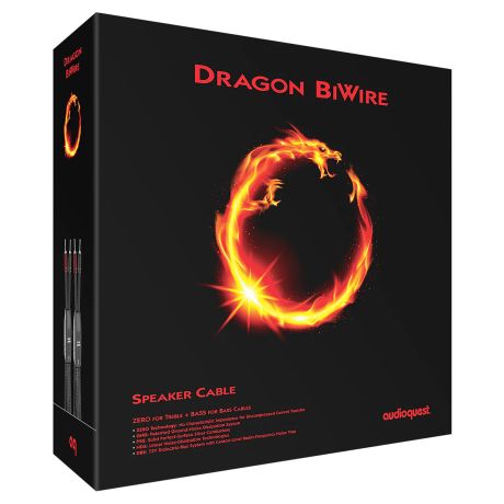 Dragon ZERO + BASS Bi-Wire Combo Speaker Cable (Factory Terminated) | AudioQuest