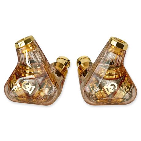 Trifecta Amber Radiance 3-Driver Luxury IEM Earphones | Campfire Audio