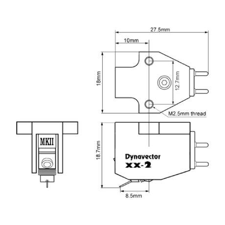 XX-2 MKII Moving Coil Phono Cartridge (Low Output) | Dynavector