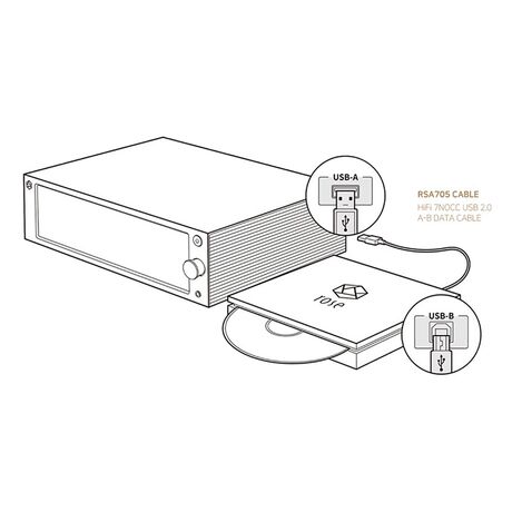 RSA780 External CD Drive | HiFi Rose