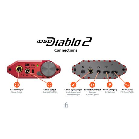 Diablo 2 Ultimate Portable DAC / Headphone Amplifier | iFi Audio