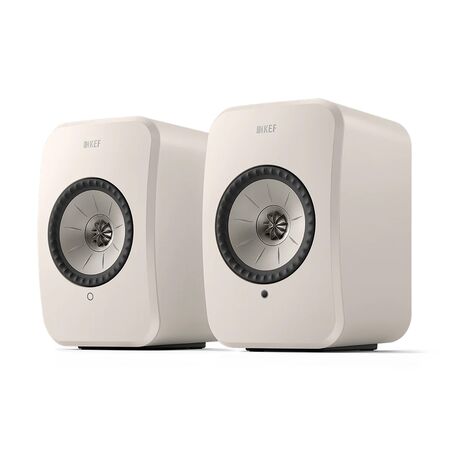 LSX II LT Wireless Hi-Fi Loudspeaker System, in Stone White | KEF Audio