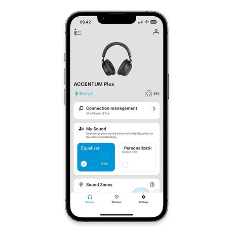 ACCENTUM Plus Wireless ANC Bluetooth Headphones | Sennheiser
