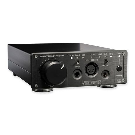 DHA V226 Headphone Amplifier + DAC + Preamp | Violectric